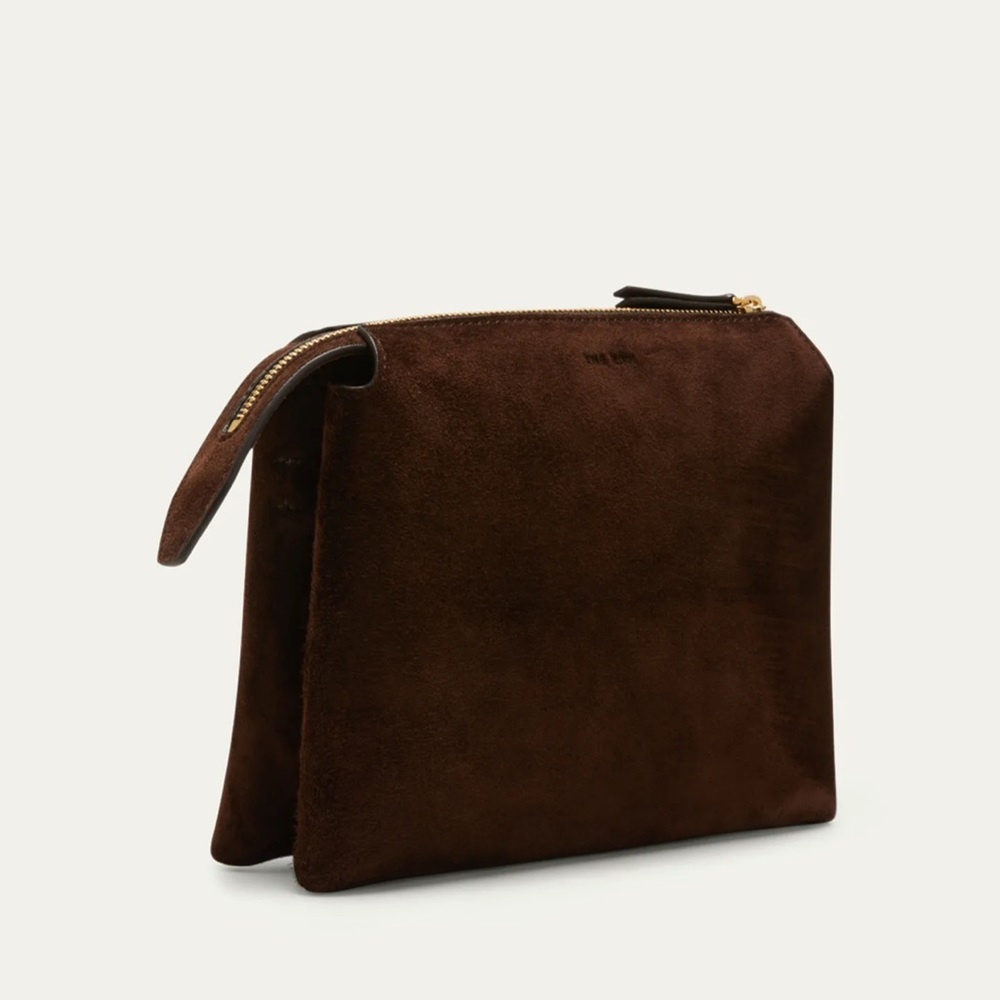 THE ROW Nu Twin Mini Crossbody in Suede
